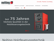 Tablet Screenshot of nolting-online.de
